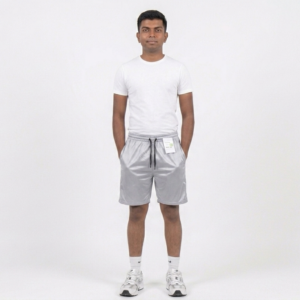 TrueTry Men's 4-Way Lycra Stretch Polyester Sports & Casual Shorts