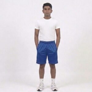TrueTry Men's 4-Way Lycra Stretch Polyester Sports & Casual Shorts